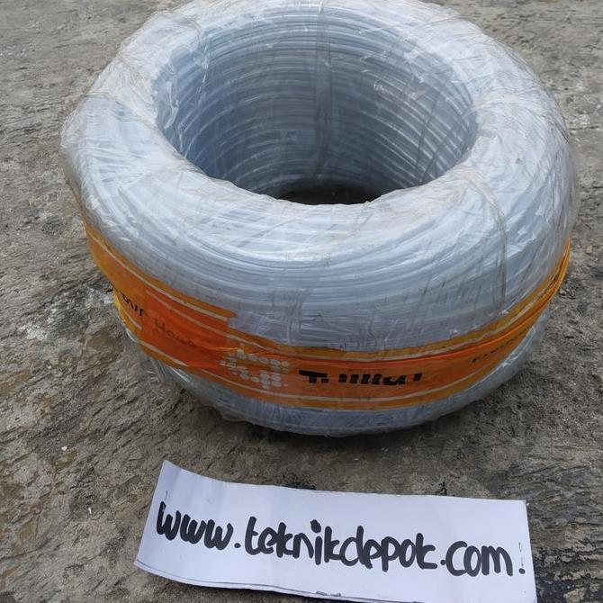 TERBARU - Selang Waterpas Bening Trilliun 1 Per 8 Inchi Selang Kecil 5 mm 1 Roll