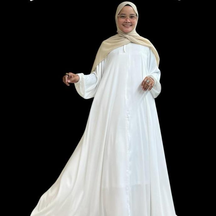 ABAYA SYAKILA  Wanita Gamis Remaja Arab Hitam/abayaumroh/bajumuslim