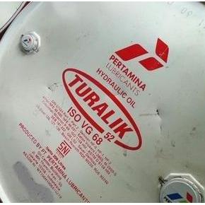 Oli Pertamina Turalik 52 isovg 68 hidrolik curah @ 20Liter