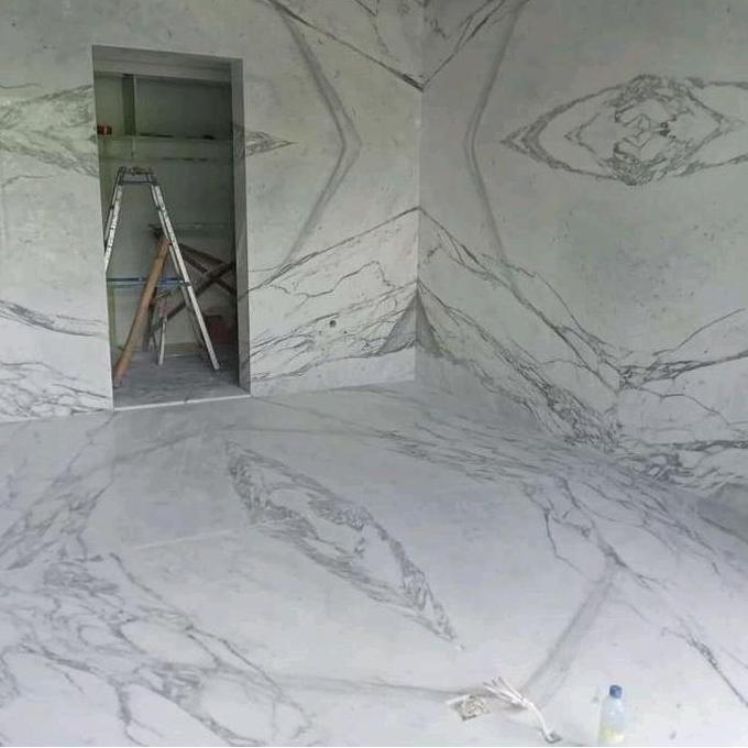 Terlaris Pasang Marmer Dinding Meja Dapur Minimalis Meja Island Marmer Tebel Granit Quadra Cuting Ma