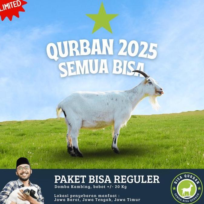 Terlaris Hewan Qurban Kambing Domba Qurban Kurban Hidup Bobot 20Kg Tebar Paket Reguler Bisa Qurban