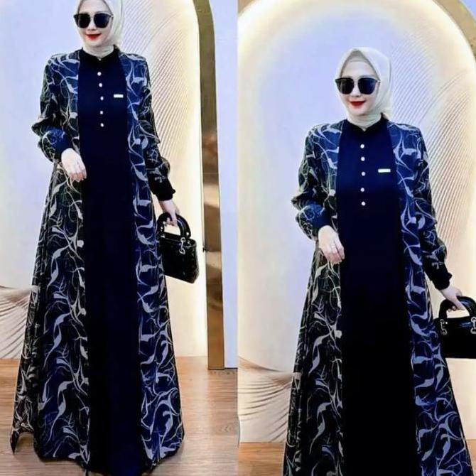 Gamis Jumbo Inner + Outer (terpisah)  Size L XL XXL XXXL 4L Best Quality