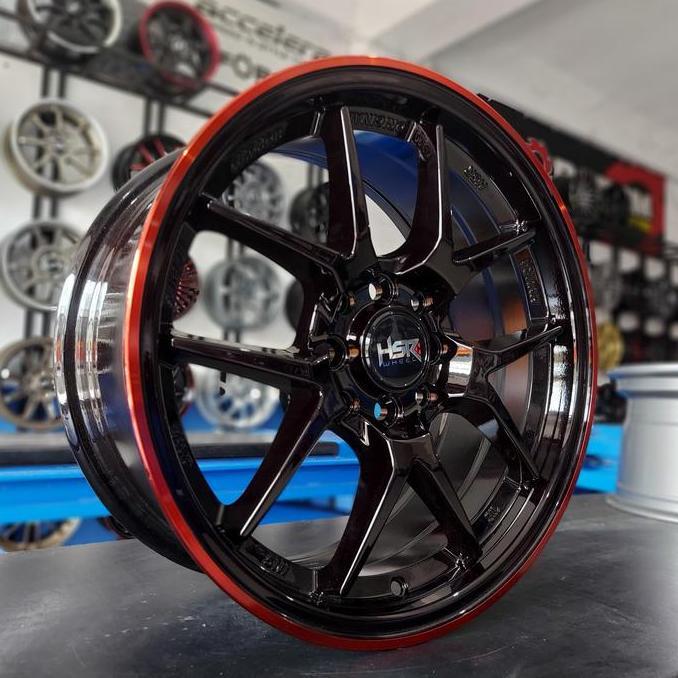 Terlaris Promo Paket Velg Hsr Wheel Ring 16 + Ban Model Lebar Rata