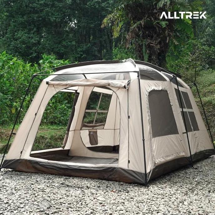 Terlaris Alltrek Tenda Camping Tentastic Outdoor 1 Bedroom + 1 Guest Room