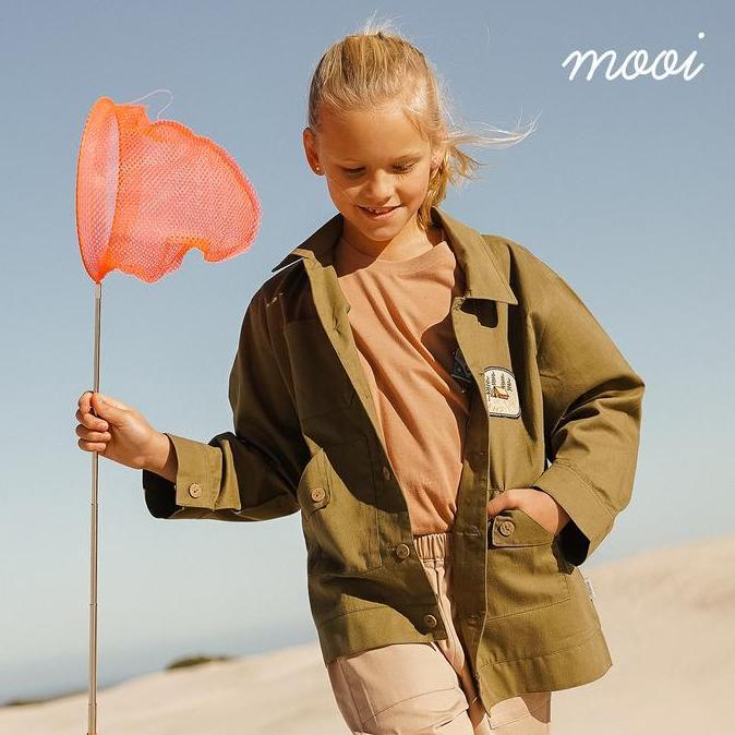 Gratong Mooi Jaket Anak Ezio Pocket Jacket - Size 1-5 Years