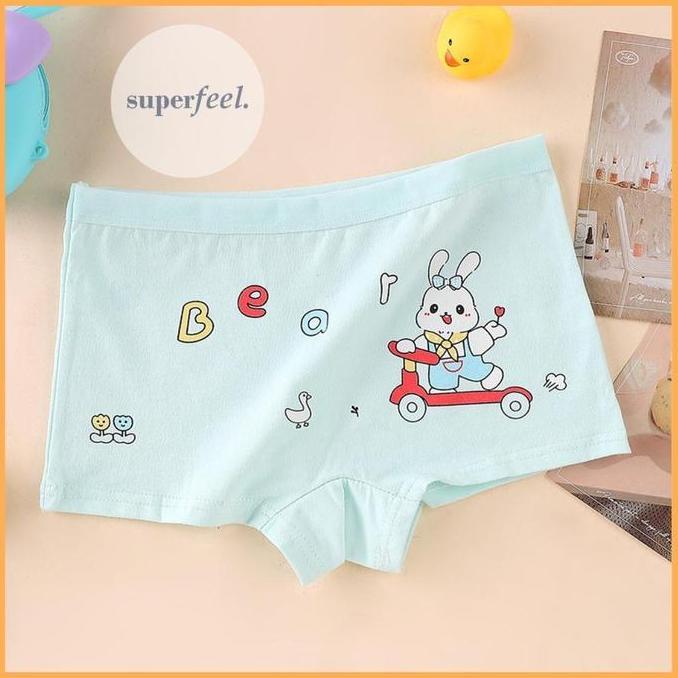 Grosir Sfl Kolor Celana Dalam Cd Anak Kecil Perempuan Bentuk Boxer Harian Tidur Nyaman Premium Katok
