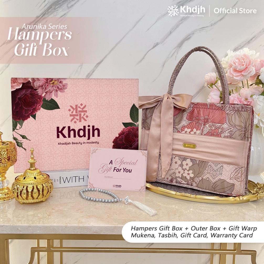 KhadijahLabel Hampers Mukena Set Dewasa Jumbo Arunika Spesial Gift