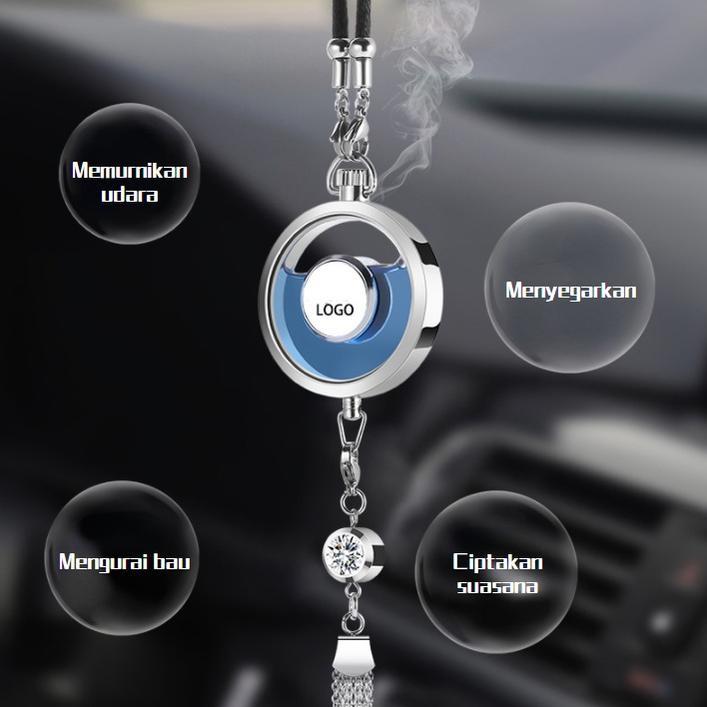 TERBARU COD Parfum Mobil Mewah Gantung Pengharum Mobil Pewangi Mobil Hiasan Mobil Bisa Isi Ulang Can