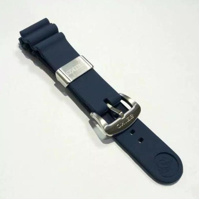DS143 >> TALI JAM TANGAN SEIKO DIVER 22MM SILIKON STRAP SEIKO DIVER SAMURAI