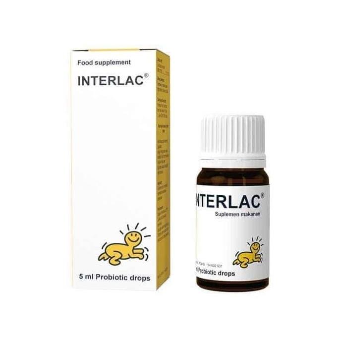 Interlac DROP Probiotik Drop 5 ml Vitamin bayi