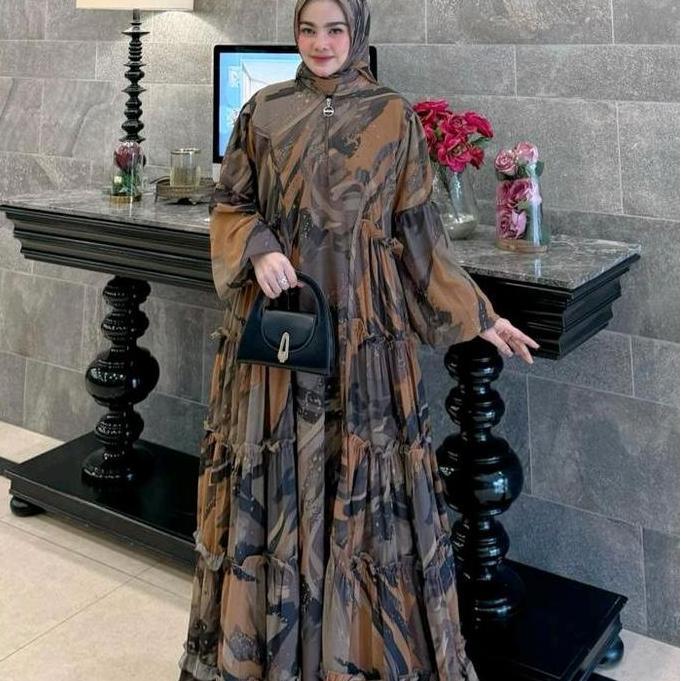 ISWARI SERIES PREMIUM SET ORY BY YODIZEIN SYARI GAMIS SET TERBARU GAMIS MEWAH GAMIS SYAR'I PREMIUM