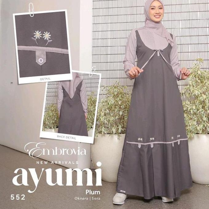ETHICA Ayumi 552 Ethica Orinal - Gamis Ethica Terbaru 2025 - Gamis Remaja - Baju Gamis Premium - Baj