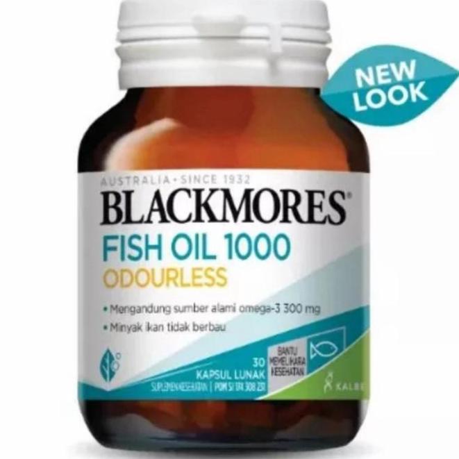 blackmores fish oil oudorless 1000mg