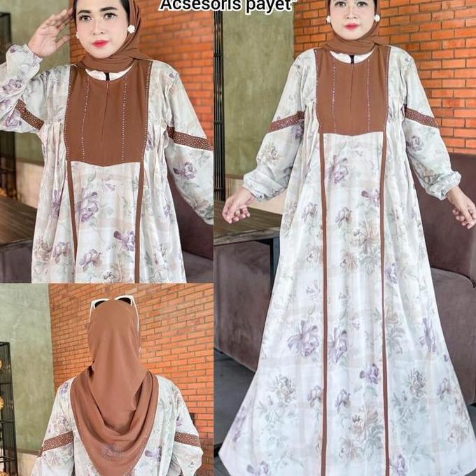 Gamis set hijab garcia shakila
