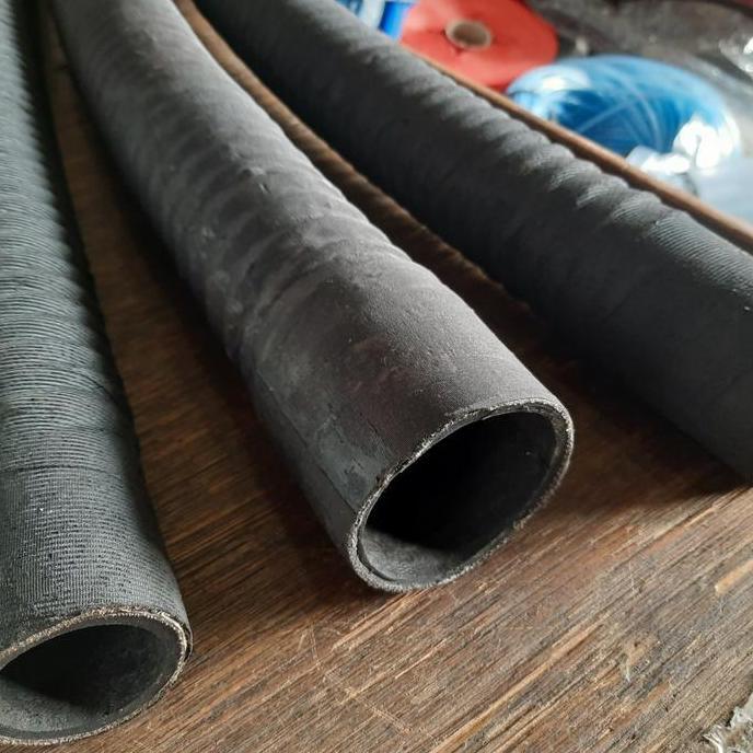 Flexible Hose Selang Karet Knalpot Tahan panas Rubber kanvas 1 inci