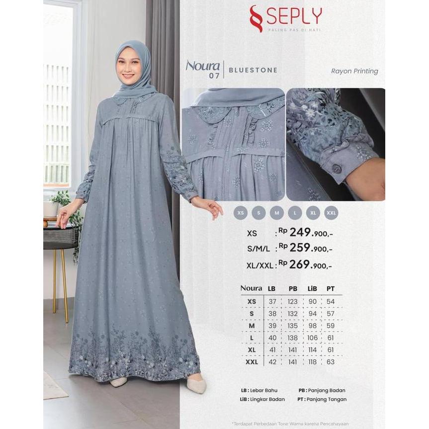 Gamis Daily Seply NOURA 07 Terbaru 2025