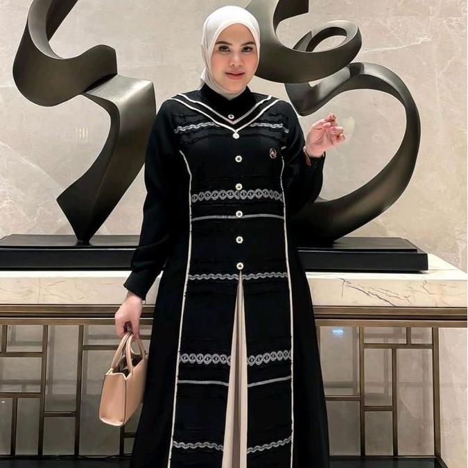 Gamis Madinah Ras Orinal Muslim Dress Wanita