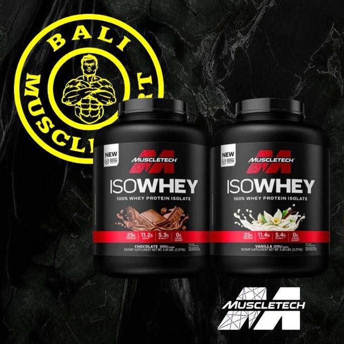 Muscletech Iso Whey 100% Whey Protein Isolate 5lbs