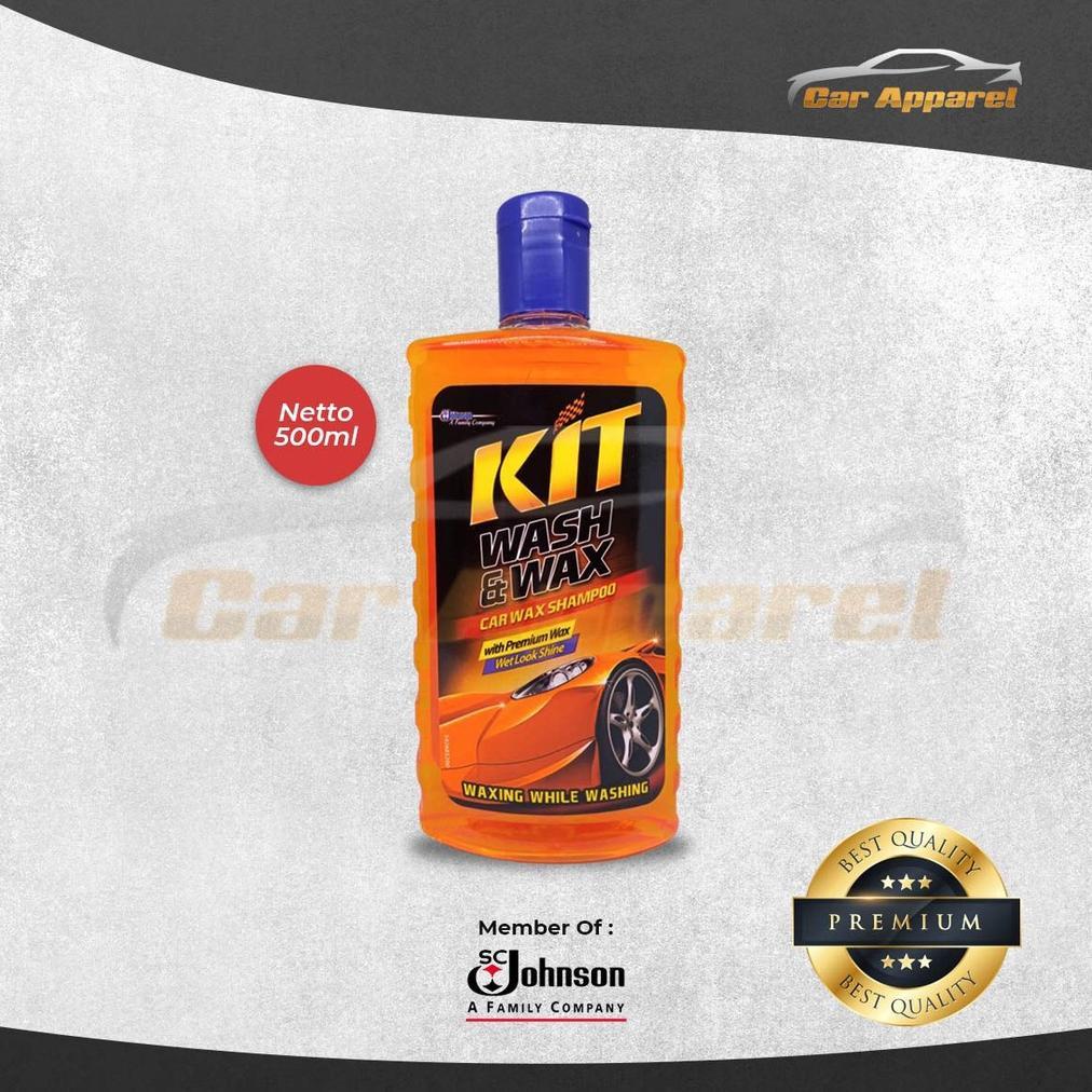 Harga Miring Kit Wash And Wax Shampo Wax Kilap Kit 500Ml
