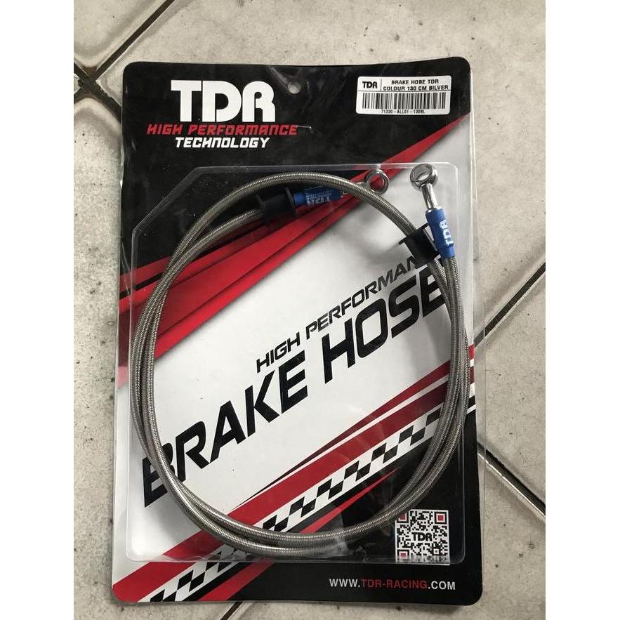 Brake hose tdr selang rem tdr 130cm silver