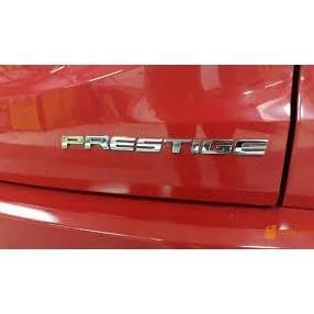 Emblem Logo Tulisan Huruf Mobil PRESTIGE