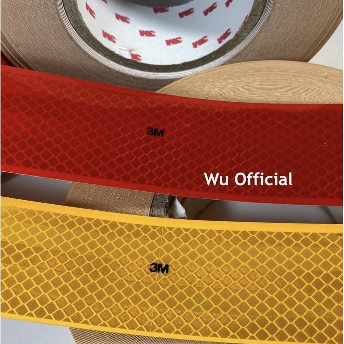 Stiker Reflektor 3M Sticker Uji Kir Dishub Sticker 3M Pemantul Cahaya