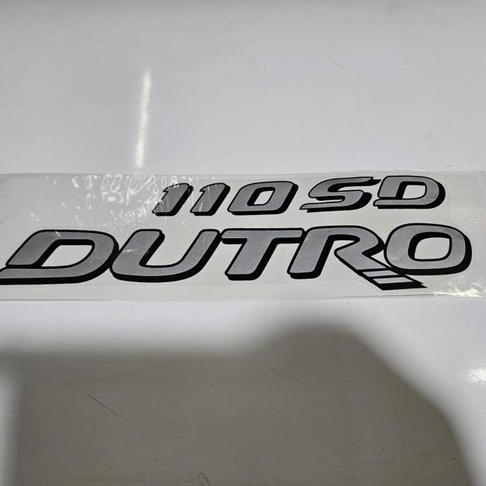 Stiker 110 SD DUTRO Toyota Dyna Hino Dutro