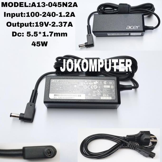 Charger Adaptor Laptop Acer PA-1450-26 PA-1650-86 A13-045N2A ORIGINAL