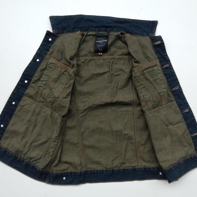 Jaket Rompi Eiger Riding 3228 Escalade 1.1 Vest Denim Original - Blue