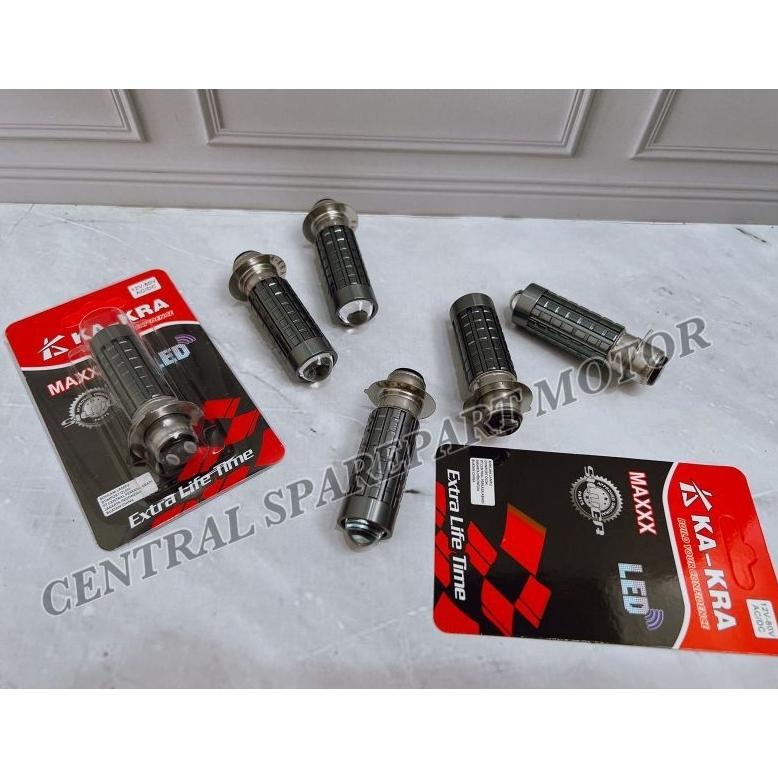 Viral  Lampu Led H6 Laser Hi Loo Beam Dual Colour H6 Lasicc Merk Ka-Kra