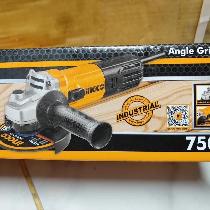 ingco gurinda gerinda 750watt 4 inci tombol samping