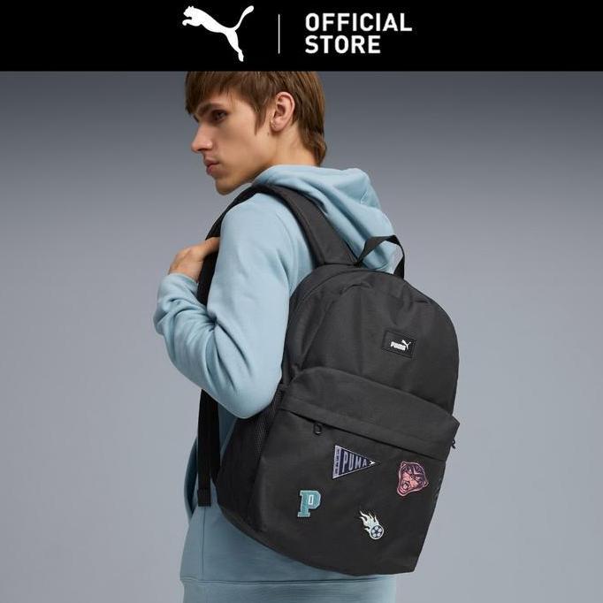 TERMURAH - PUMA PUMA Phase 20L Patch Backpack Uniseks Black