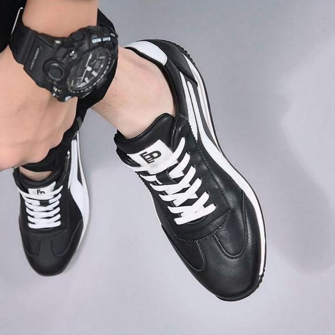 Harga Miring Fed Sepatu Pria Fukuoka Sneakers Sporty Training Kasual Lari Fila Jogging Olahraga Cowo