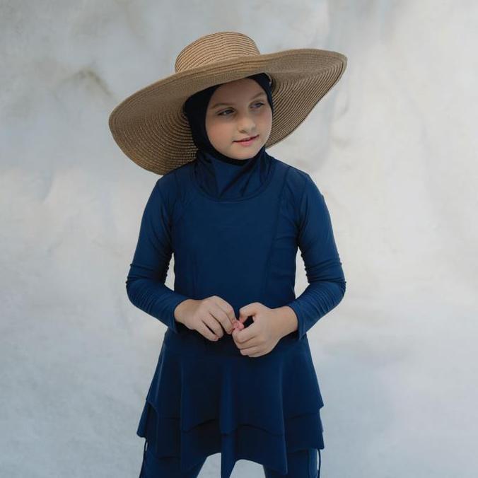 TERLARIS - Lee Vierra Layla Burqini Kids, Baju Renang Muslim Anak