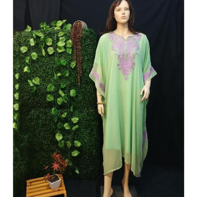 Kaftan India Bordir / kaftan india
