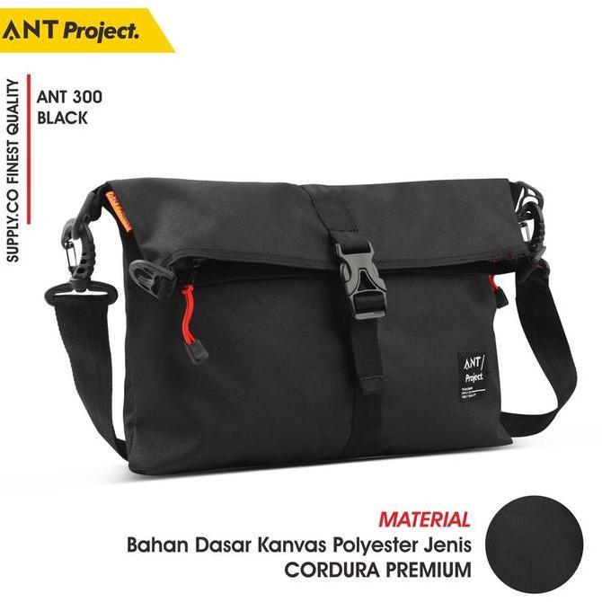 ANT PROJECT - Tas Selempang Messenger Sekolah Kuliah Kerja ANT300