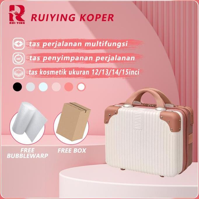 Kelilingaja- Ruiying KoperA916 Tas Kosmetik Murah, Tas Makeup Portabel, Tas Penyimpanan Perjalanan Y