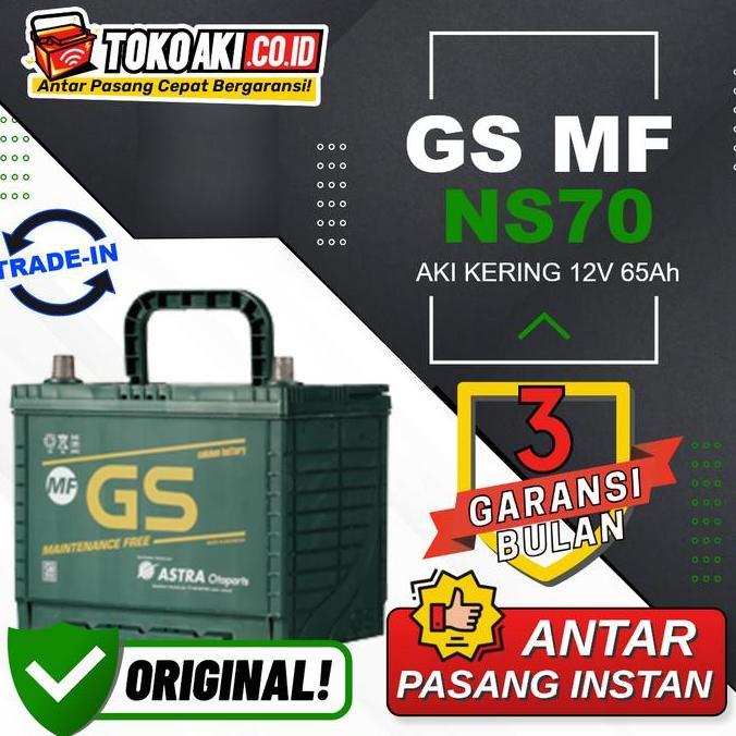 TERLARIS - GS Astra MF NS70 - 65Ah