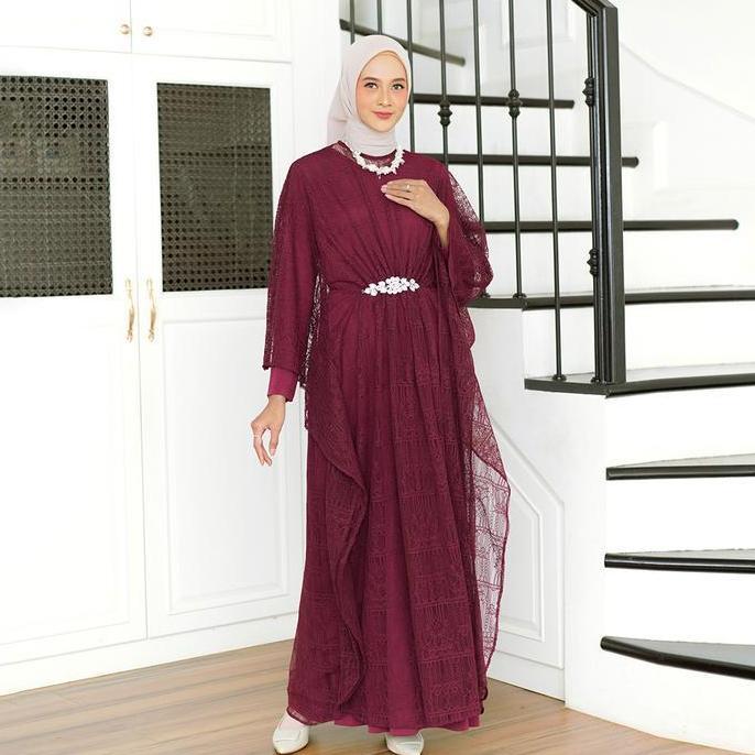 Miss Nomi - Azzura Kaftan / Kaftan Lebaran / Kaftan Kondangan / Baju M