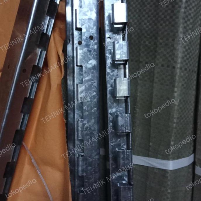 TERLARIS - hanger / bereket pvc curtain 1m+ Uk 20cm jepitan 6set