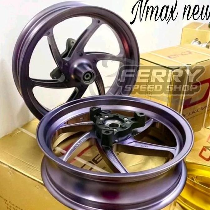 Velg Racing Delkevic M-OZ Nmax new Double Disc / Pelek Racing Delkevic Nmax new Ukuran 300/400 -13 M