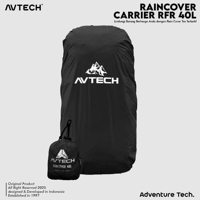 Kelilingaja- Avtech - Rain Cover Bag Waterproof Pelindung Tas Anti Air 40-50 Liter - Cover Carrier 4