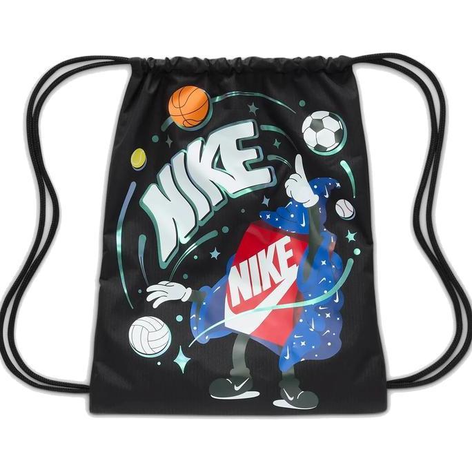 Tas Anak Nike Kids Drawstring Bag 12L Black Original