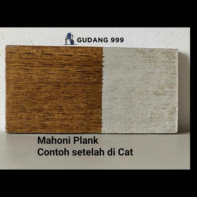 Ironbig- Mahoni Plank Grc / Lisplank 10 Cm / Motif Kayu Datar / Mahoniplank
