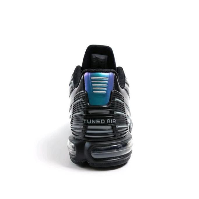 Gratong Nike Sepatu Tn Airmax 3 Plus Sportwear Sneakers Fashion Unisex Pria Wanita Trendy Hitam Deng