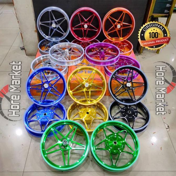 VELG DELKEVIC X1 BINTANG AEROX 155 / NEW NMAX  / NEO / TURBO / VARIO 125 150 / VARIO 110 / BEAT / SC