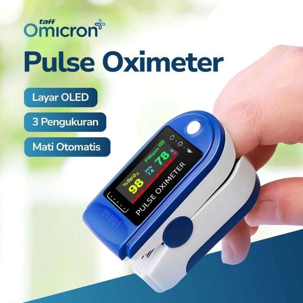 Oximeter Saturasi Oksigen Digital Bayi Anak Fingertip Klip Jari