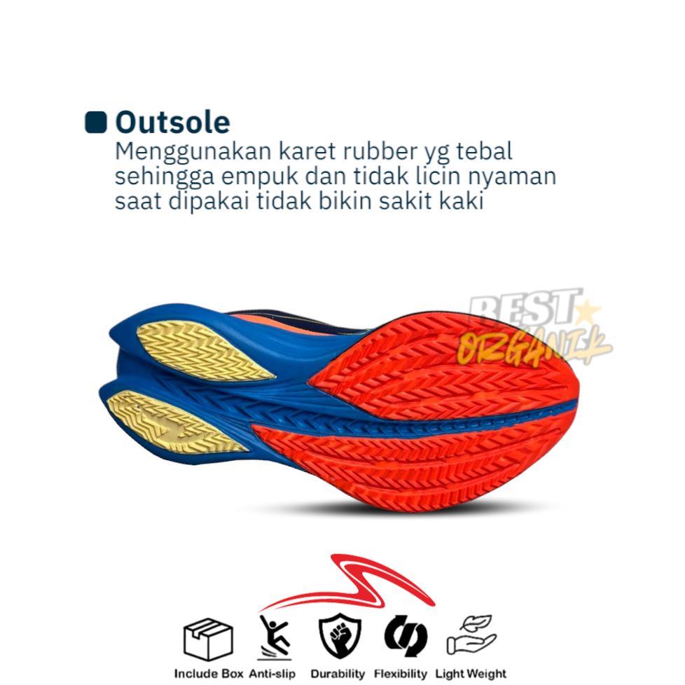 PROMO TERBARU Sepatu Joging Pria wanita specs Putih merah - Sepatu Lari Pria Sepatu Sport Pria Sepat