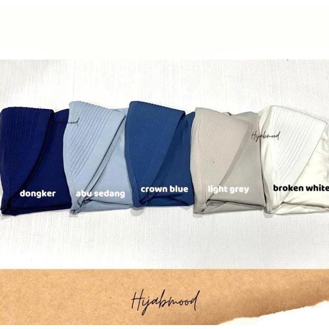 Newfhs- Bergo Sport M / Bergo Sporty / Hijab Sport Nyaman Panjang Spandex Tebal Muslim Kerudung