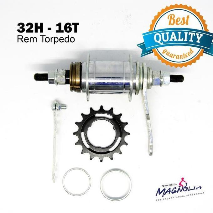 Promo Rem Torpedo Sepeda Fixie / BMX - Merk United - 32 H - 36 H Diskon